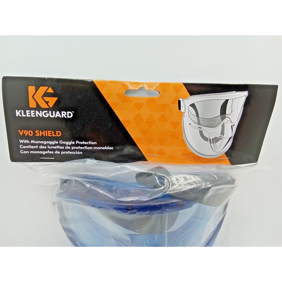 KLEENGUARD 18629 OB V90 Safety Goggles with Sheild Blue - Picture 3 of 4